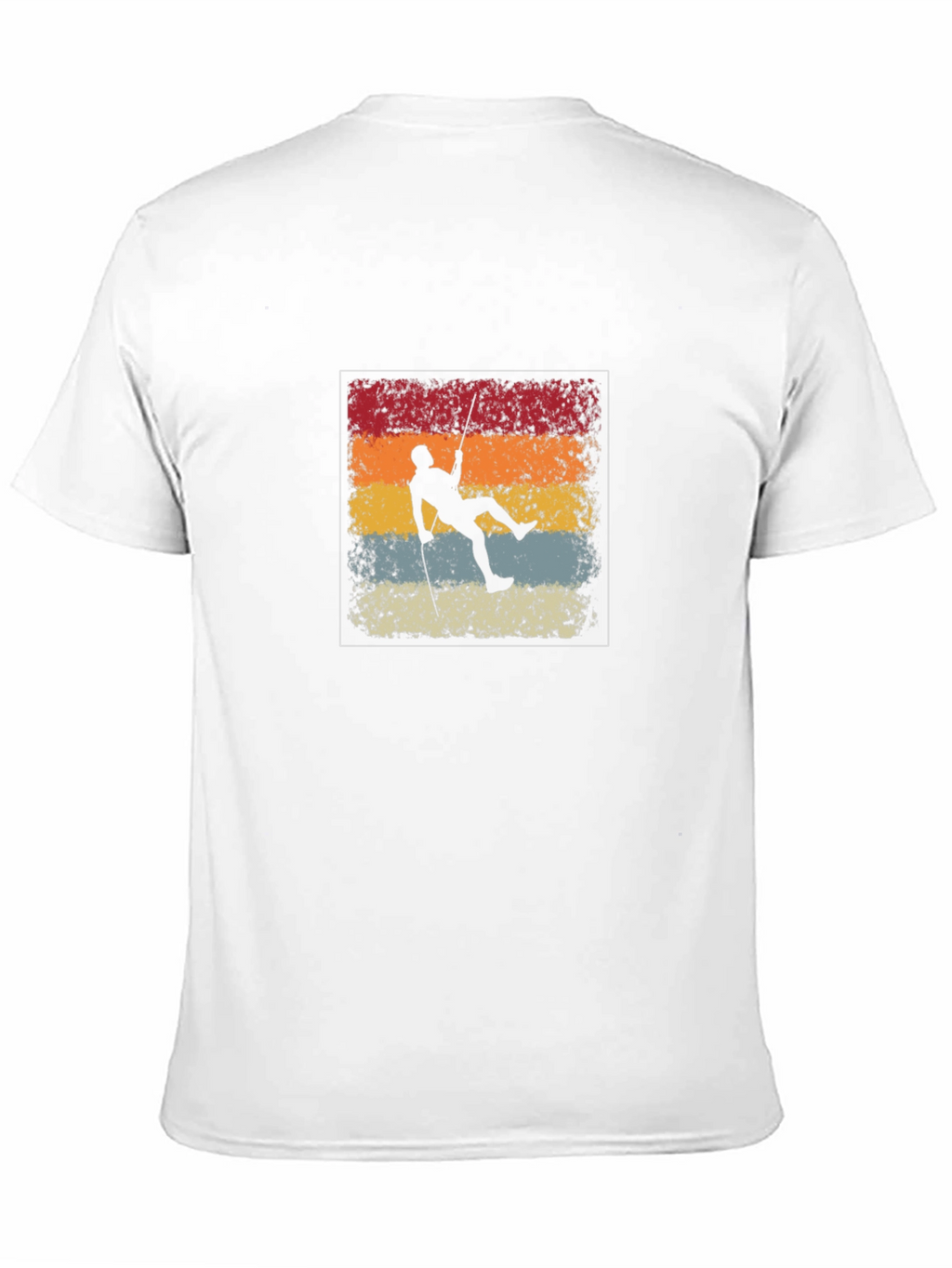 Retro Climber Silhouette Graphic Tee
