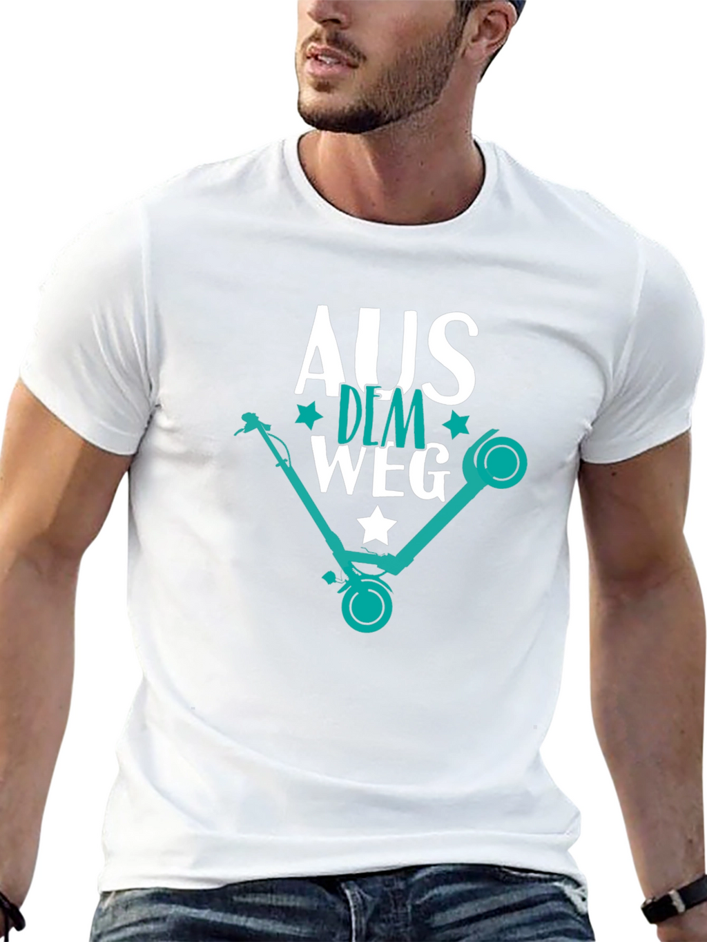 Aus Dem Weg Scooter T-Shirt