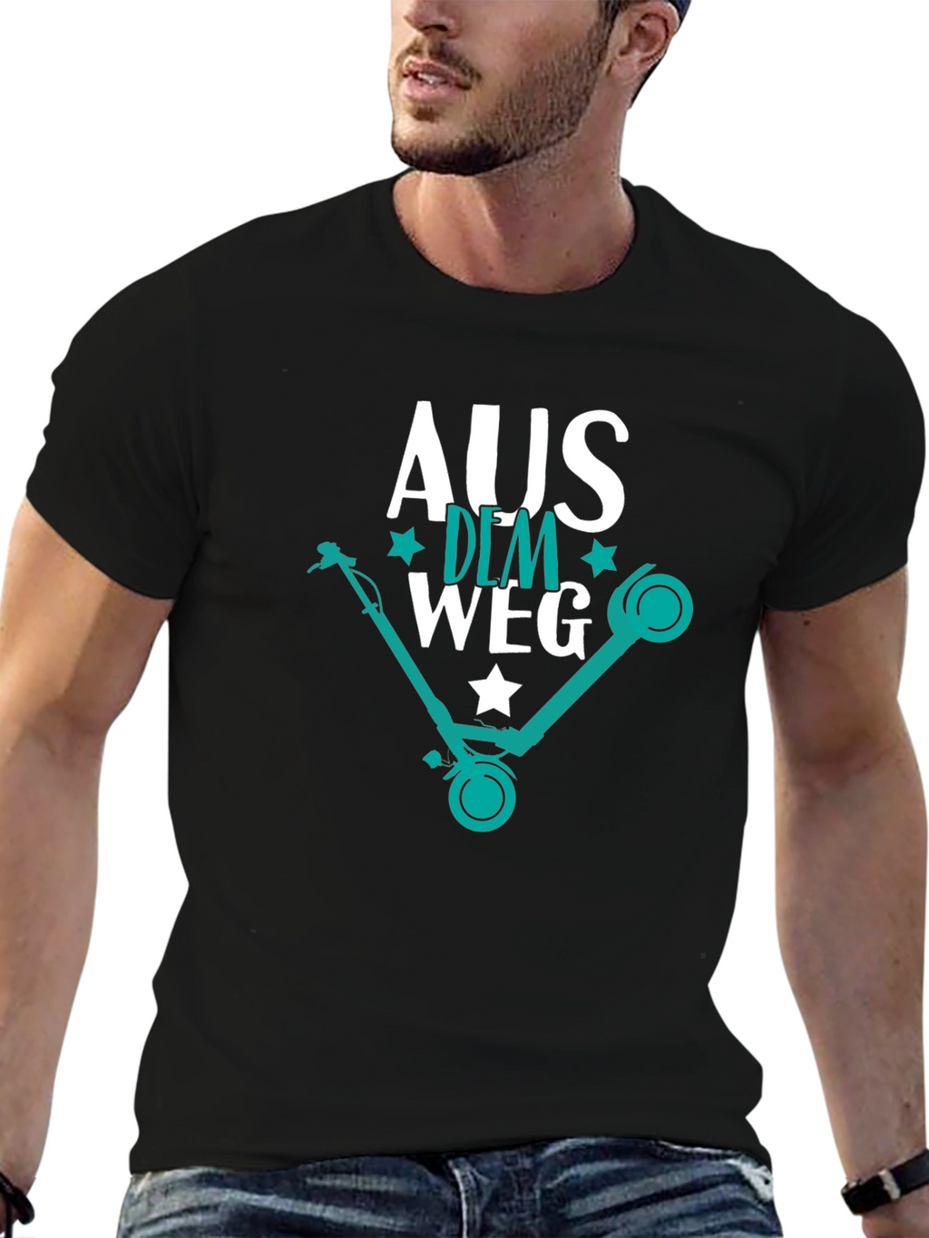 Aus Dem Weg Scooter T-Shirt