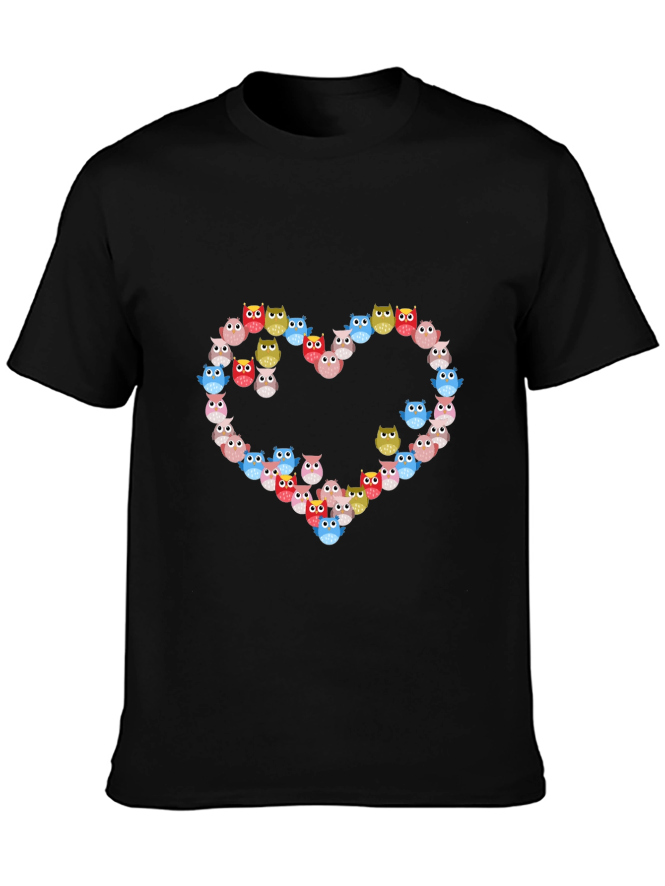 Owl Heart Graphic Tee