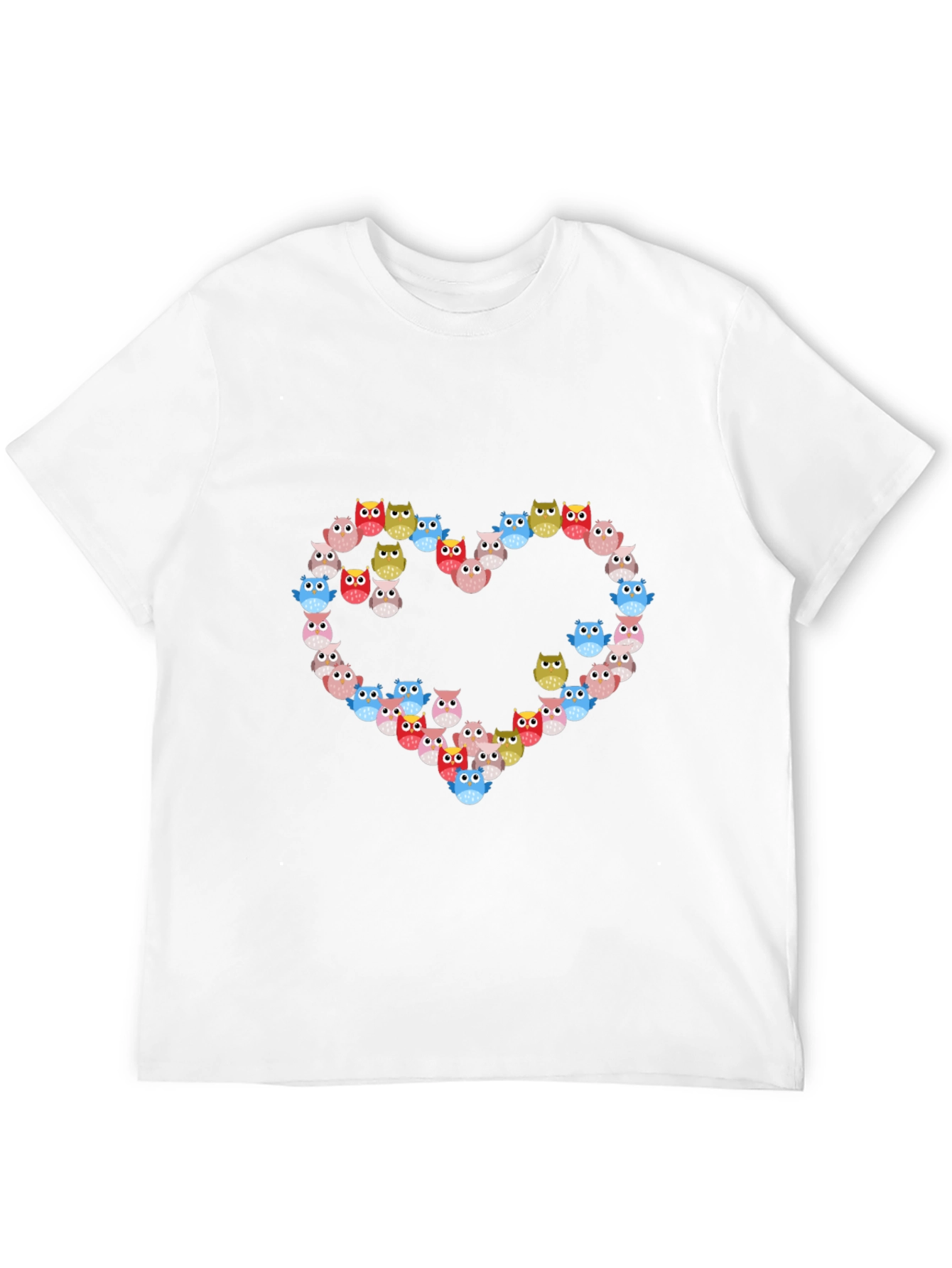 Owl Heart Graphic Tee