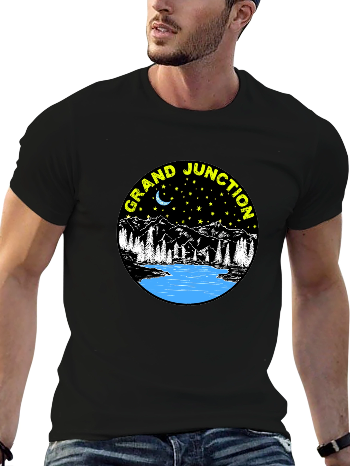 Grand Junction Graphic Tee - Night Scene