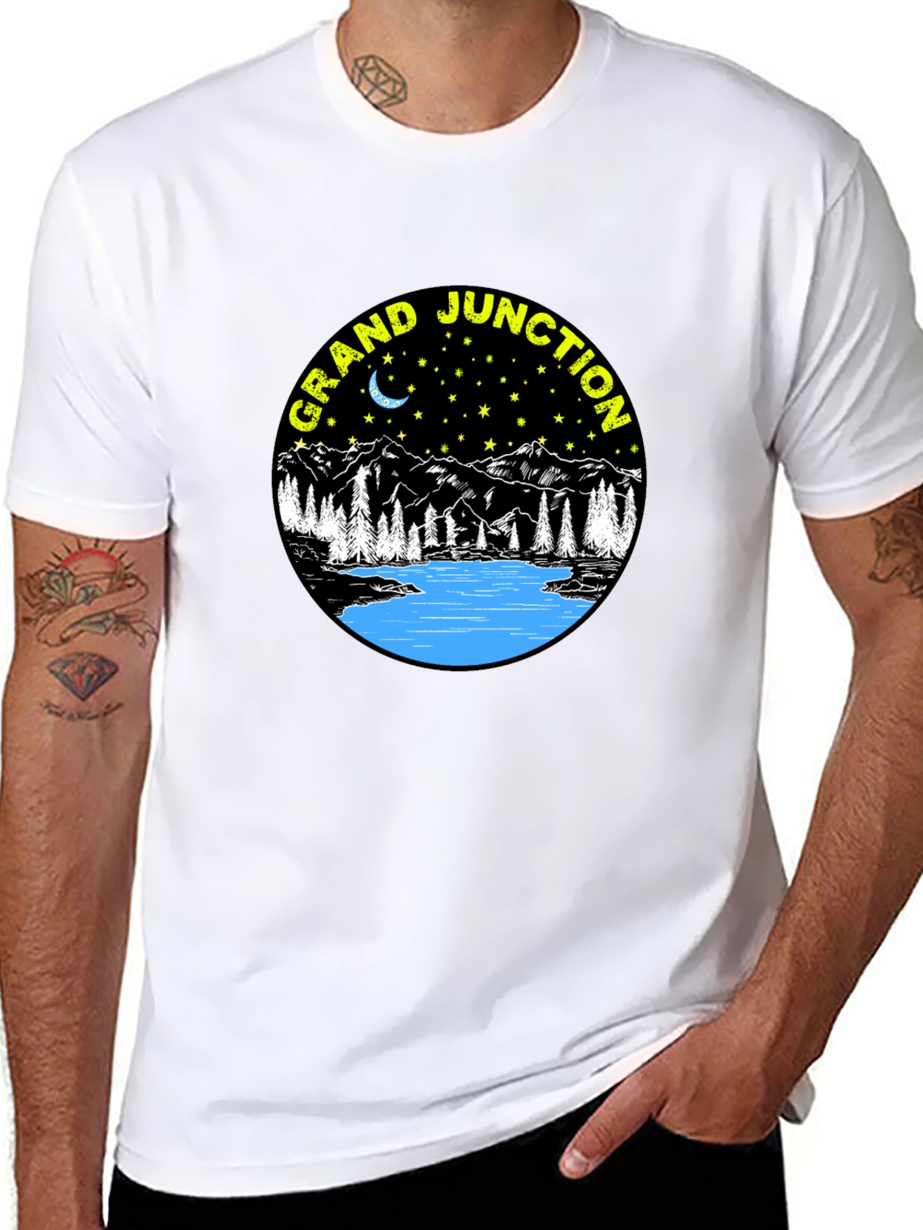 Grand Junction Graphic Tee - Night Scene