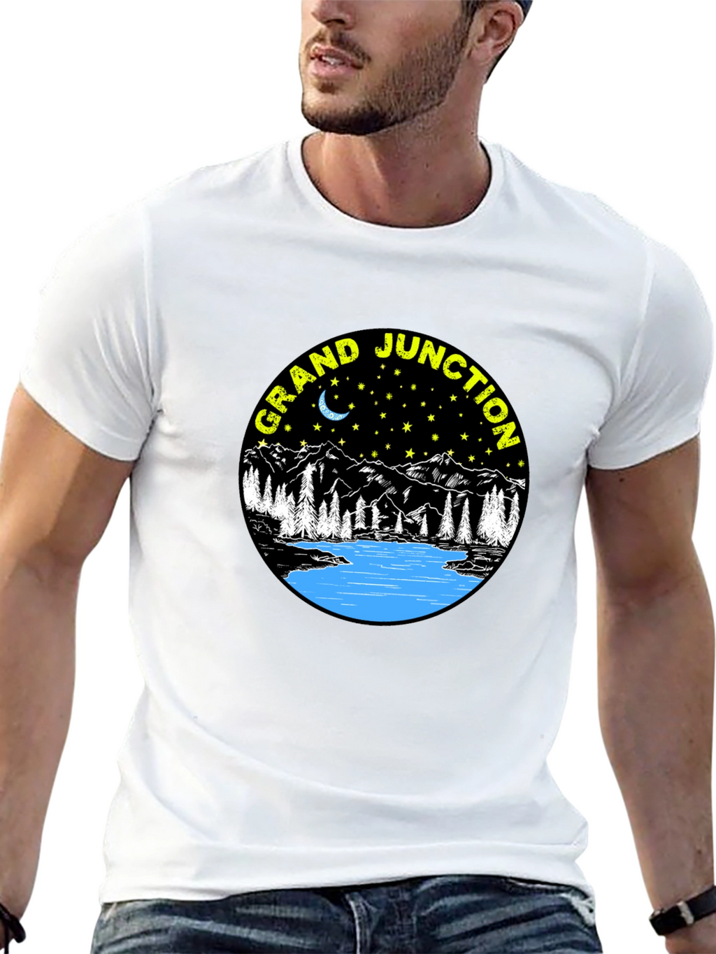 Grand Junction Graphic Tee - Night Scene