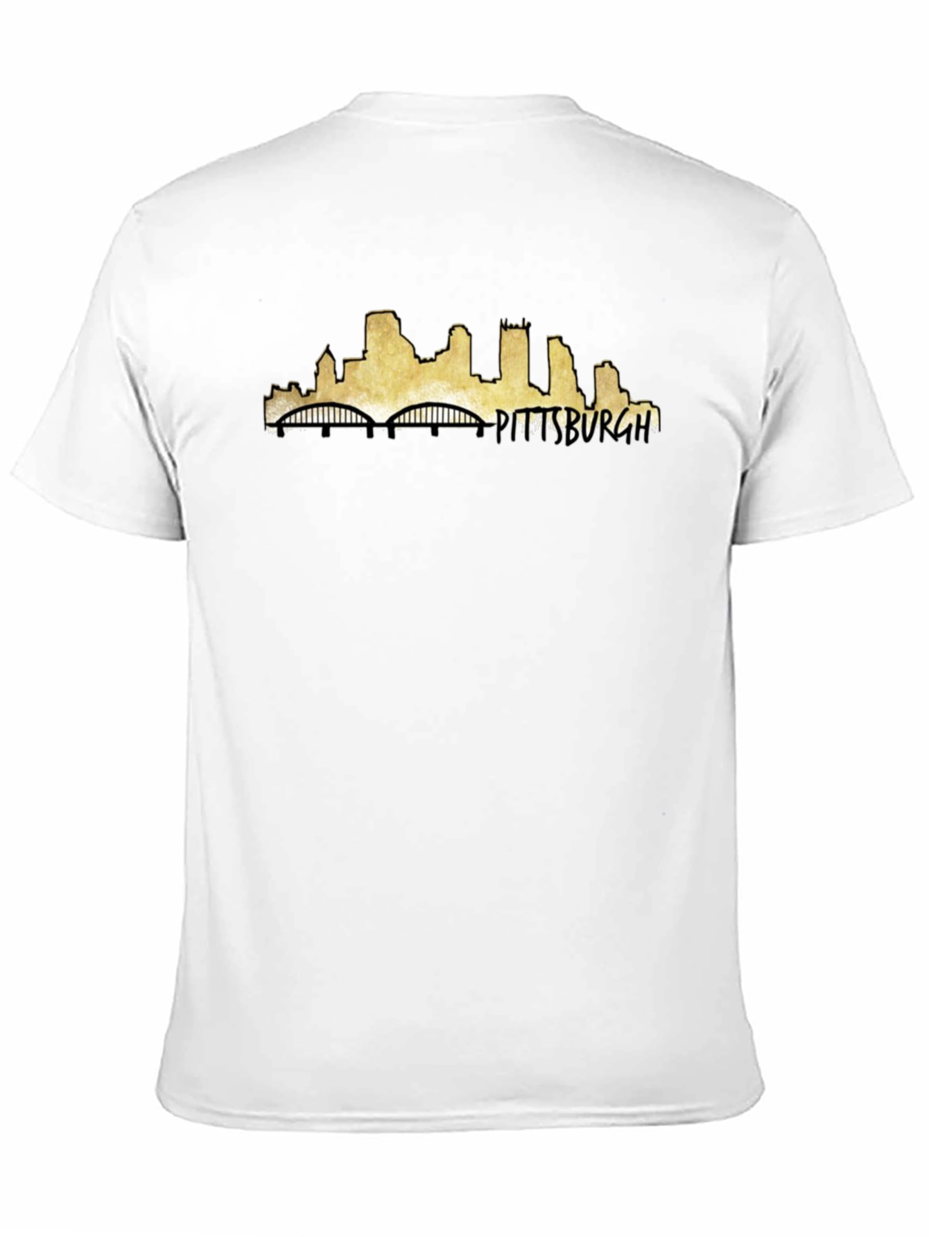 Pittsburgh Skyline Black T-Shirt