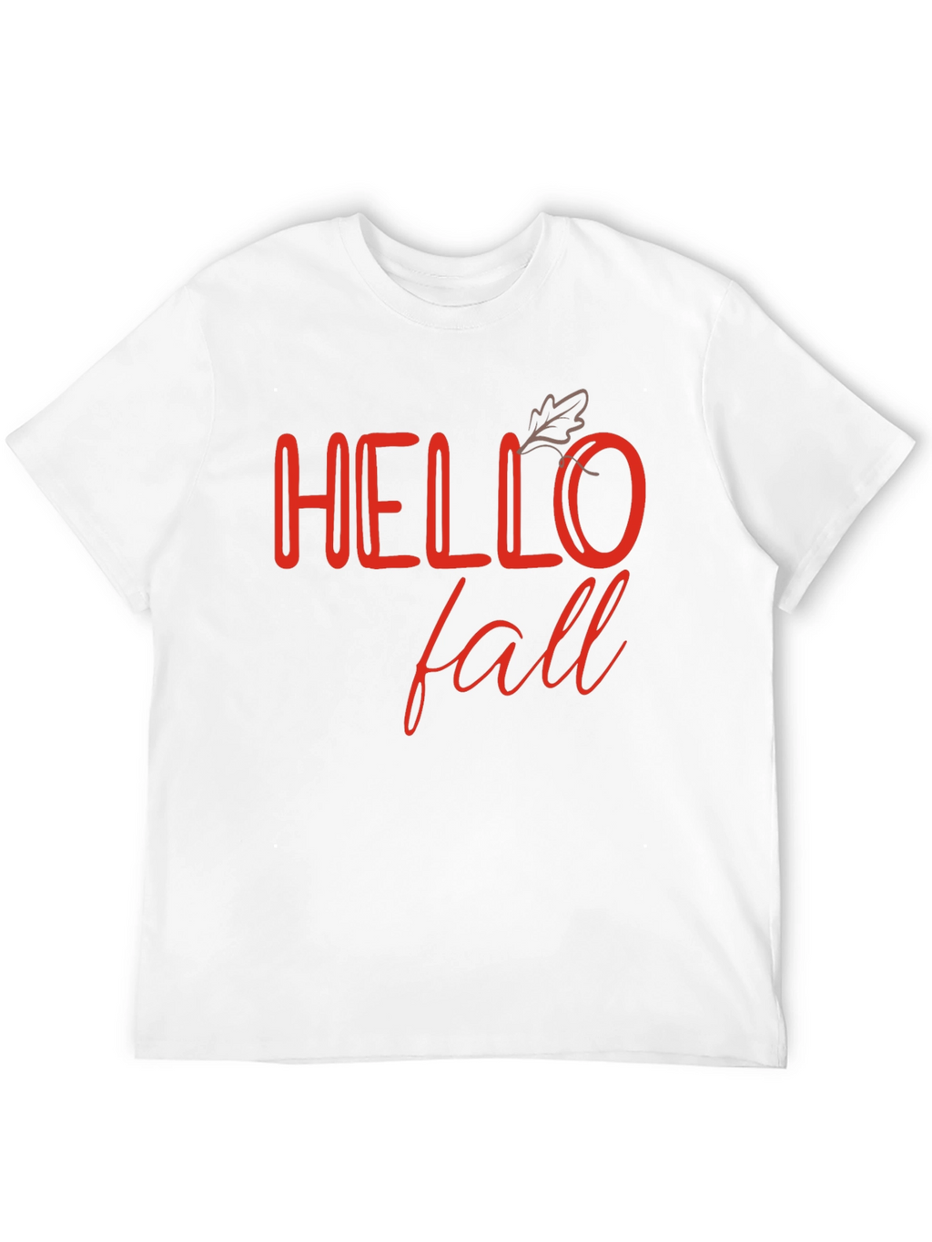 Hello Fall Black Graphic Tee