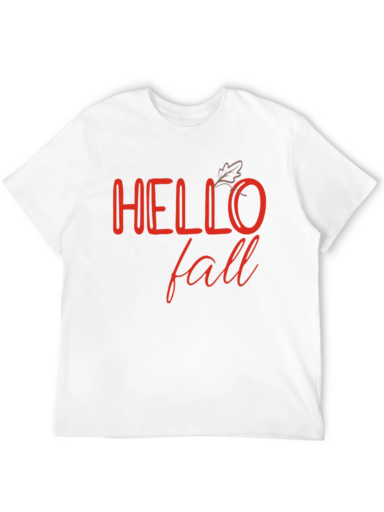 Hello Fall Black Graphic Tee