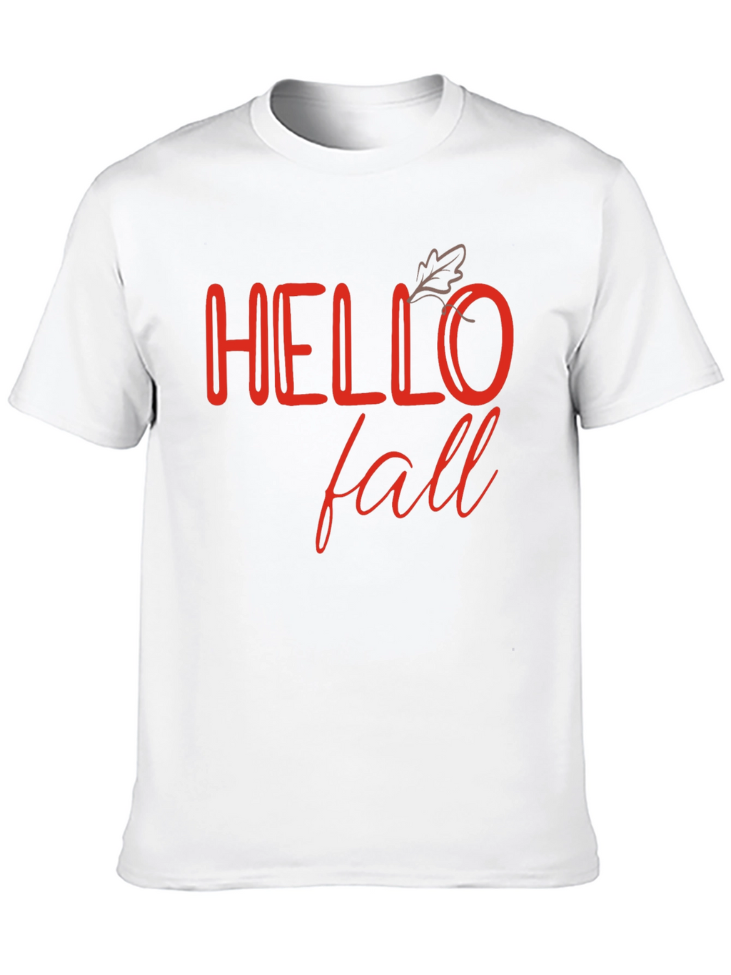 Hello Fall Black Graphic Tee