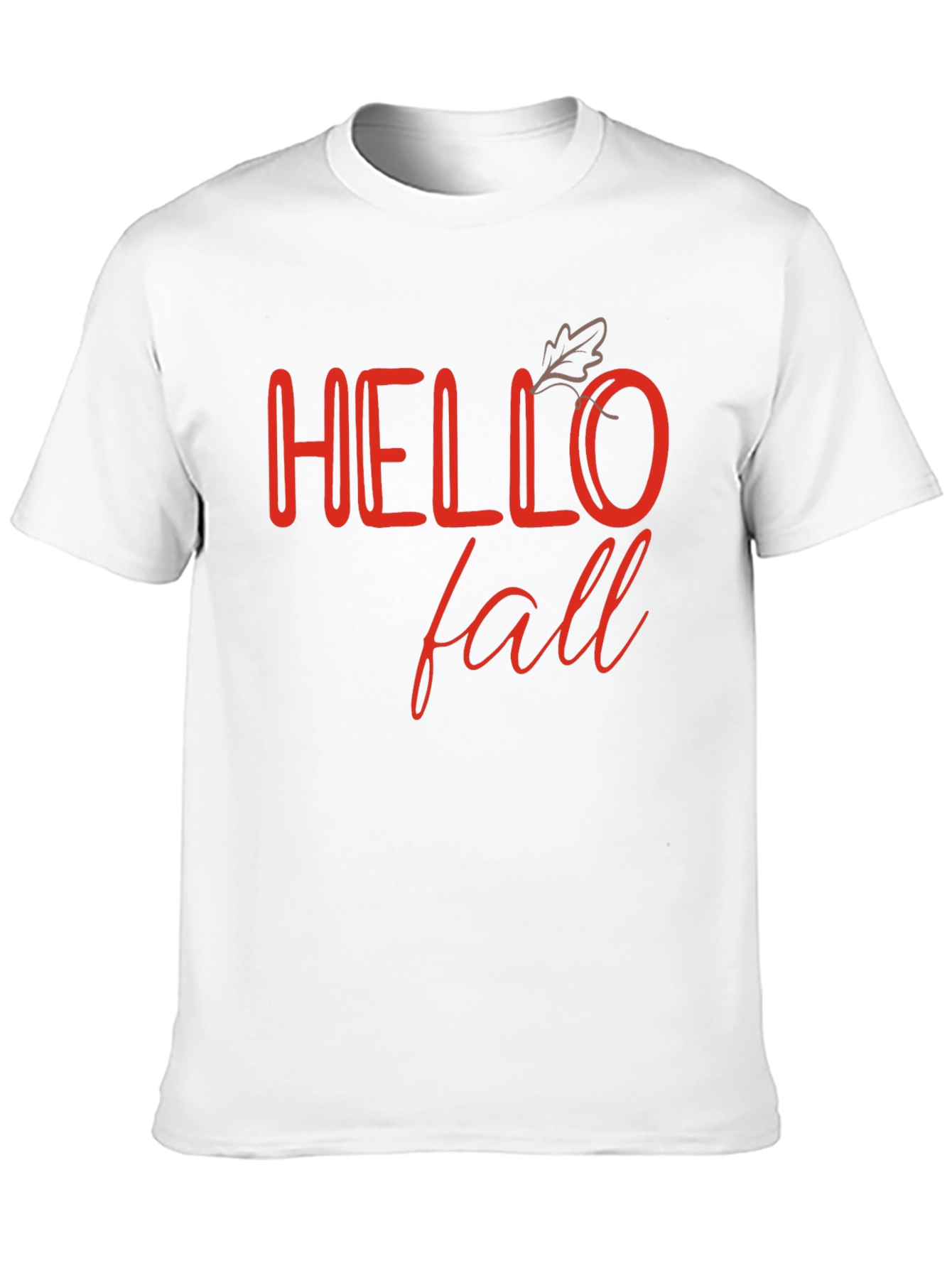 Hello Fall Black Graphic Tee