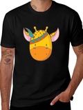 Giraffe T-Shirt - Animal Cartoon Tee