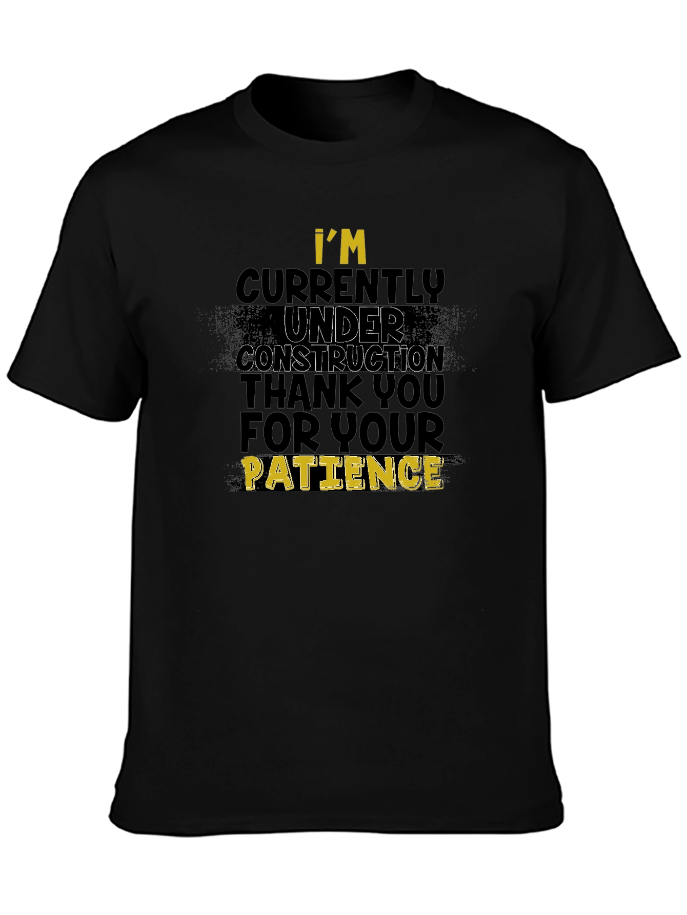 Under Construction Funny Graphic Tee