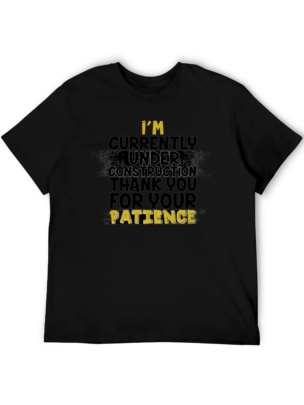 Under Construction Funny Graphic Tee