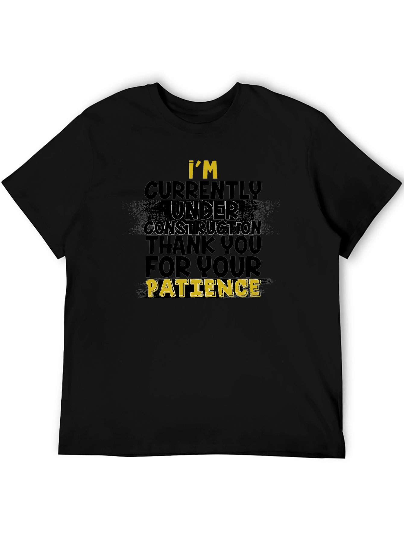 Under Construction Funny Graphic Tee