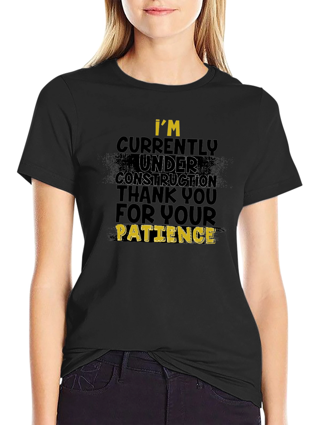 Under Construction Funny Graphic Tee