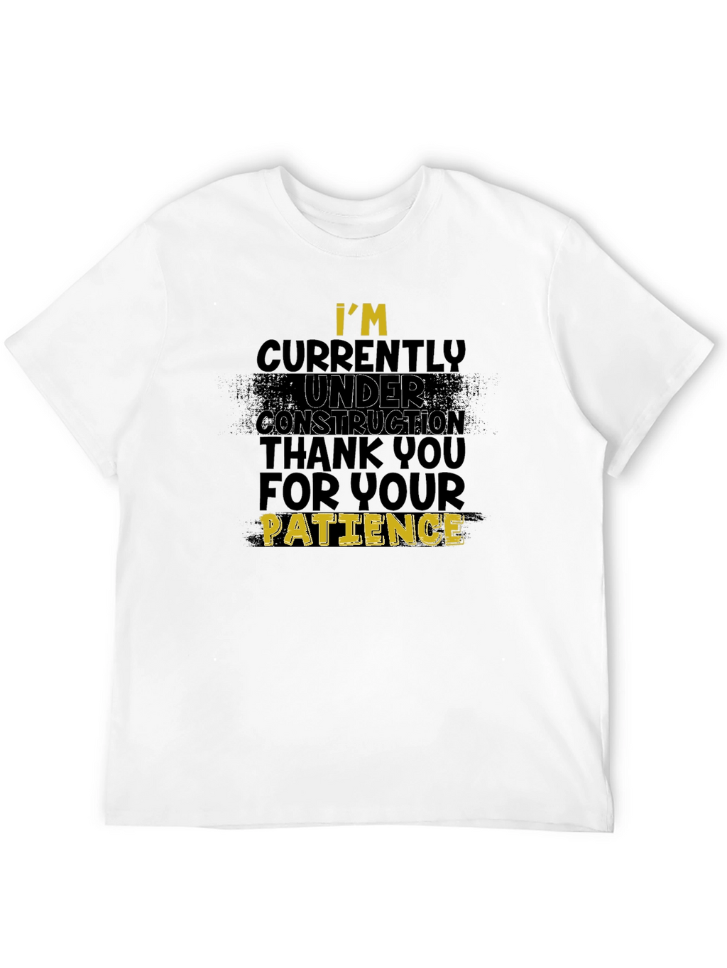 Under Construction Funny Graphic Tee