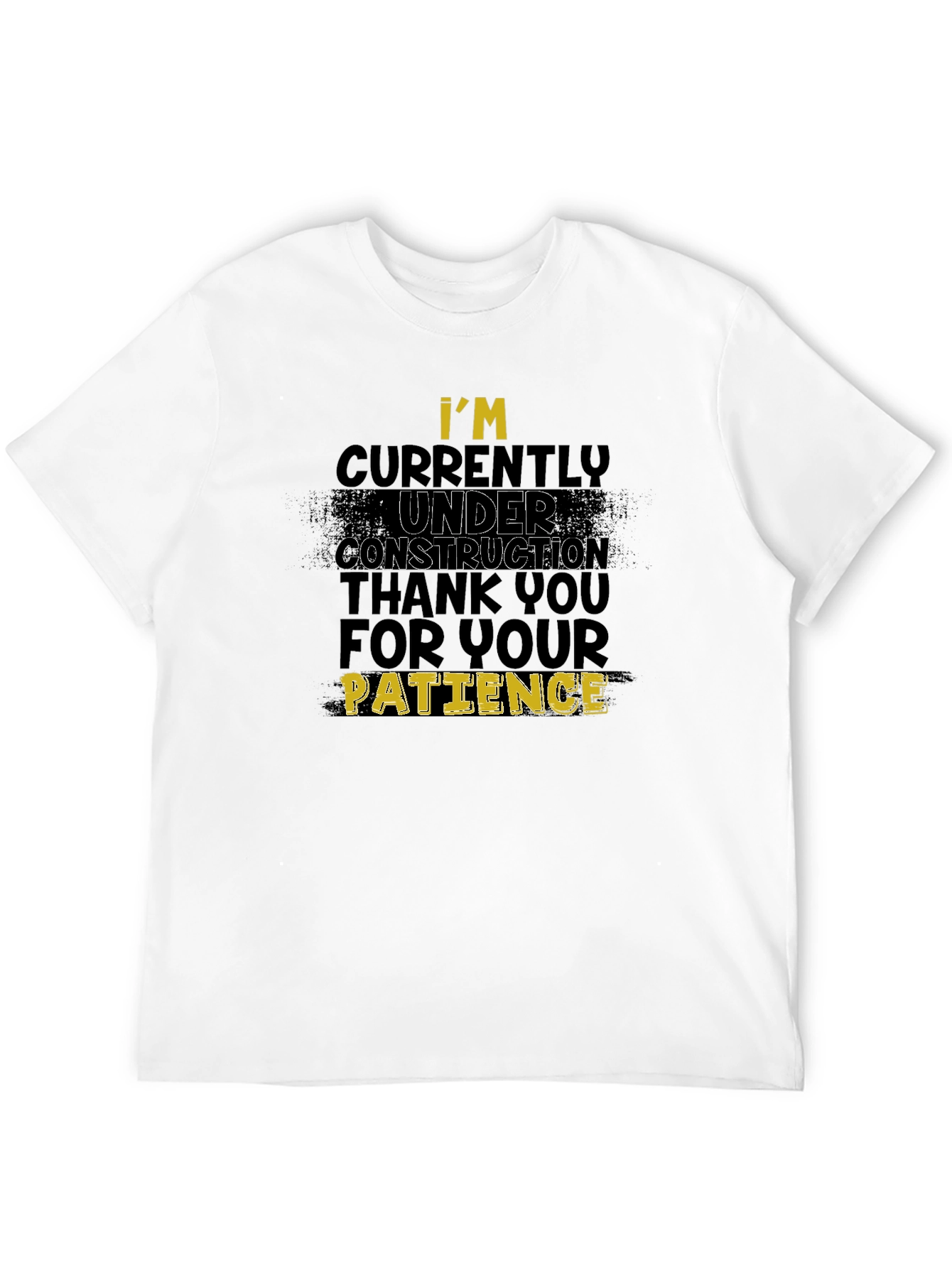 Under Construction Funny Graphic Tee