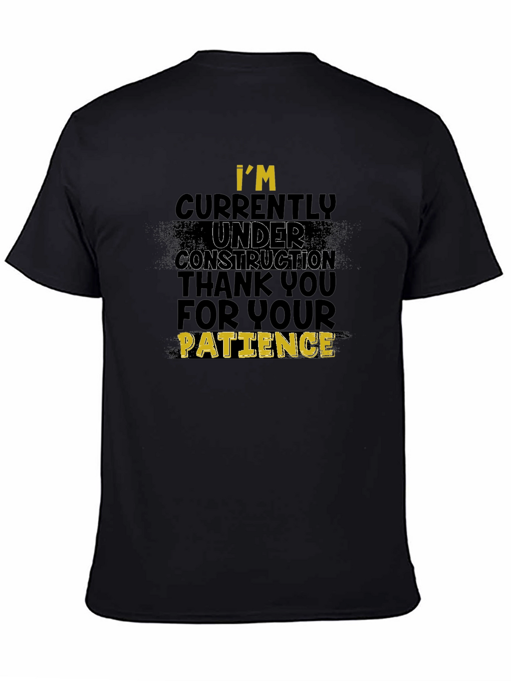 Under Construction Funny Graphic Tee