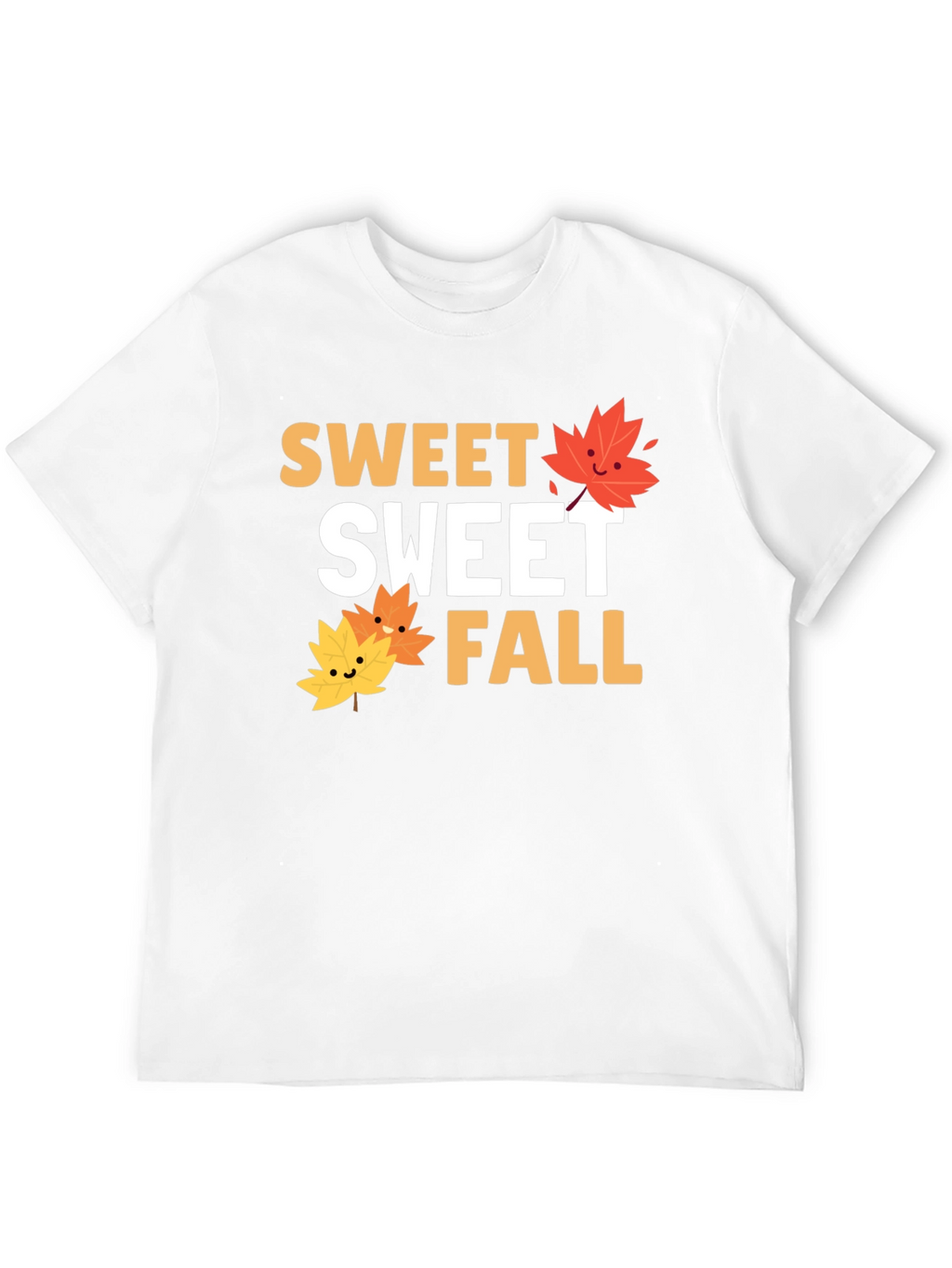 Sweet Sweet Fall T-Shirt - Autumn Leaves
