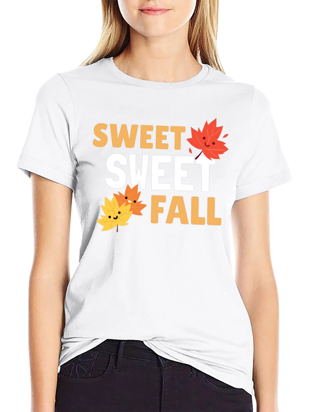 Sweet Sweet Fall T-Shirt - Autumn Leaves