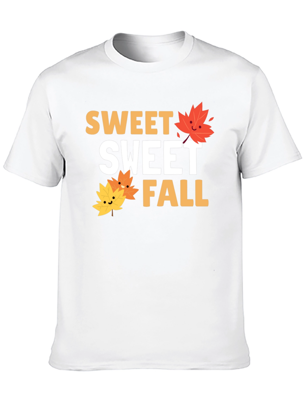 Sweet Sweet Fall T-Shirt - Autumn Leaves