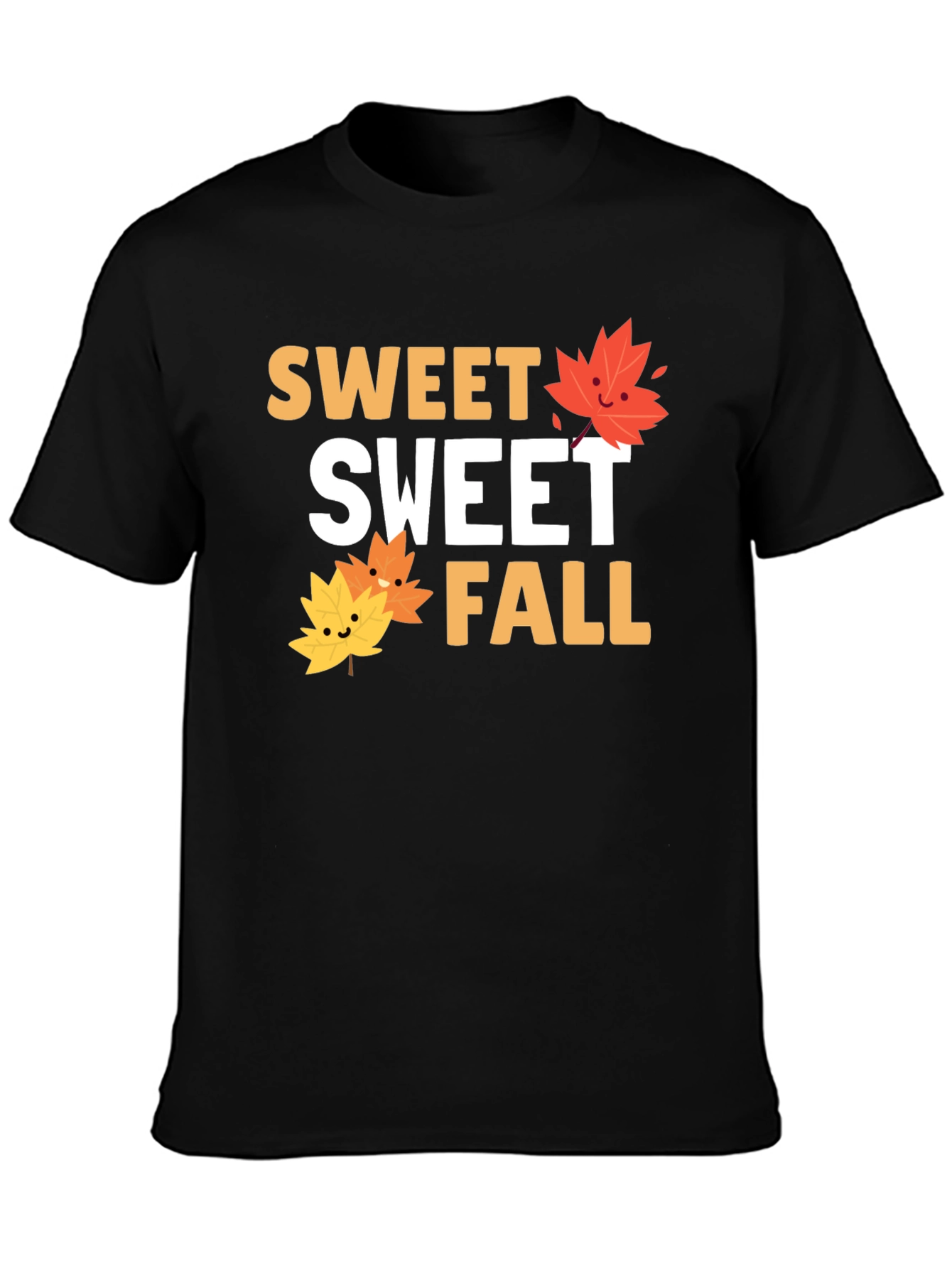 Sweet Sweet Fall T-Shirt - Autumn Leaves