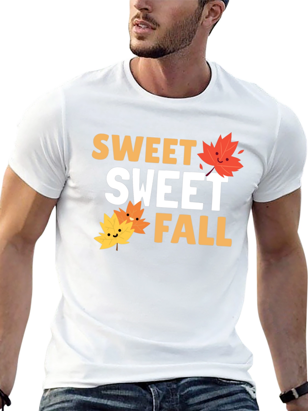 Sweet Sweet Fall T-Shirt - Autumn Leaves