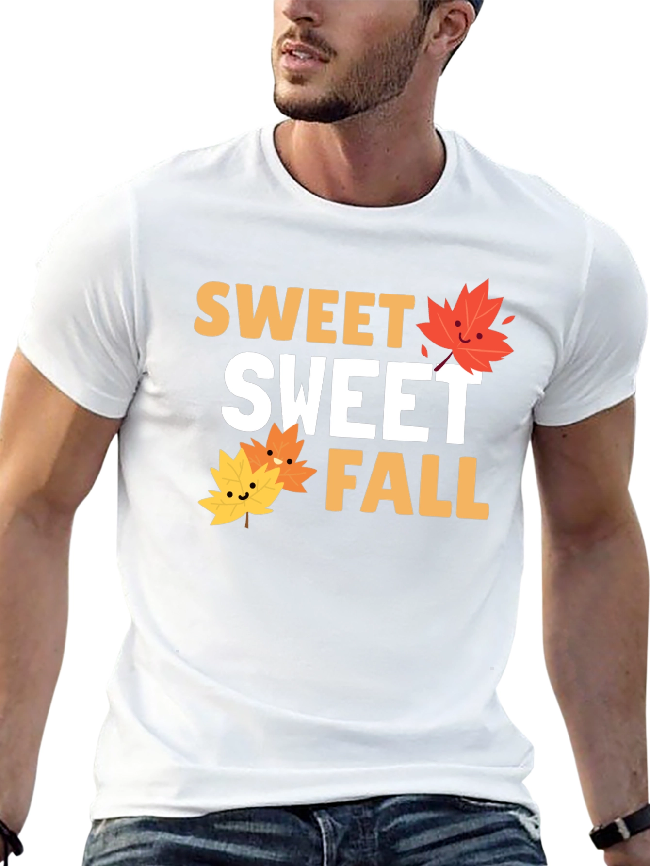 Sweet Sweet Fall T-Shirt - Autumn Leaves