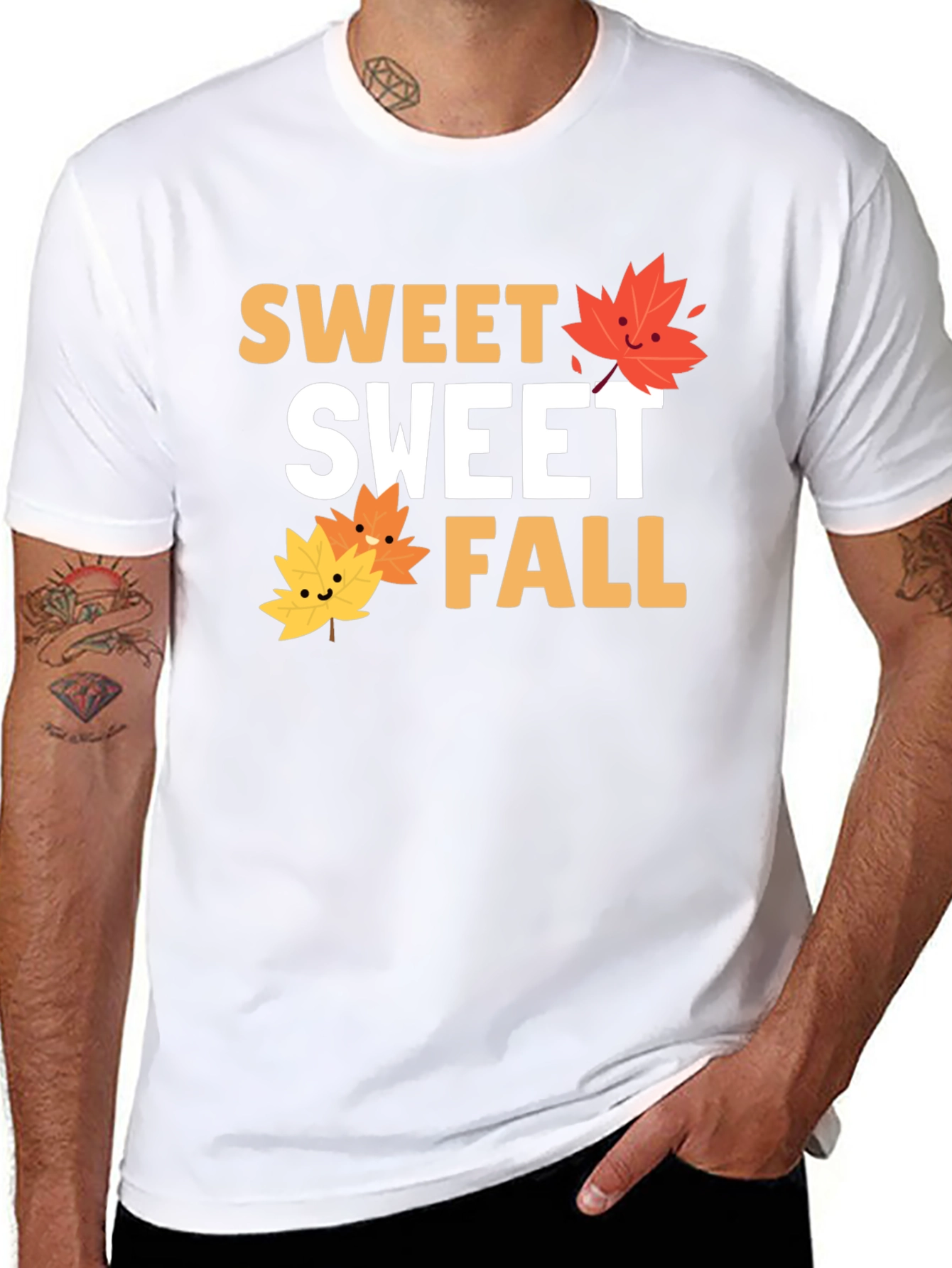 Sweet Sweet Fall T-Shirt - Autumn Leaves
