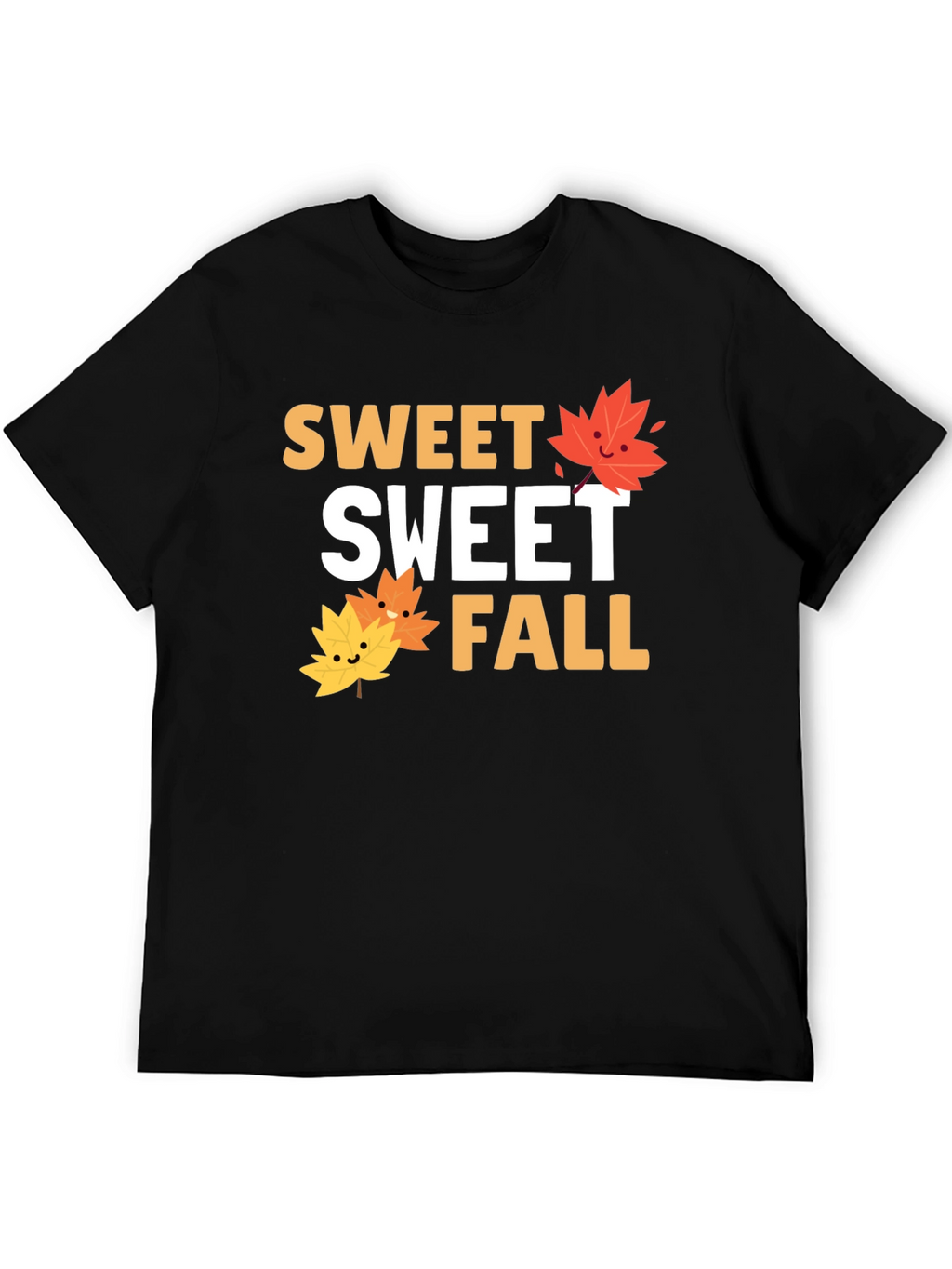 Sweet Sweet Fall T-Shirt - Autumn Leaves