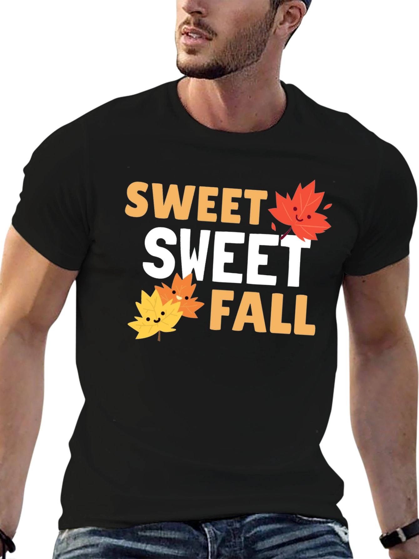 Sweet Sweet Fall T-Shirt - Autumn Leaves