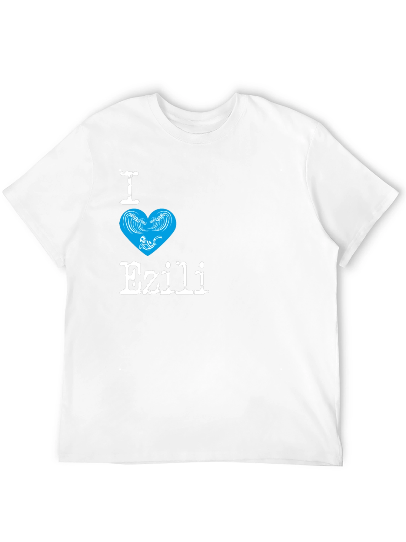 I Love Ezili Black T-Shirt