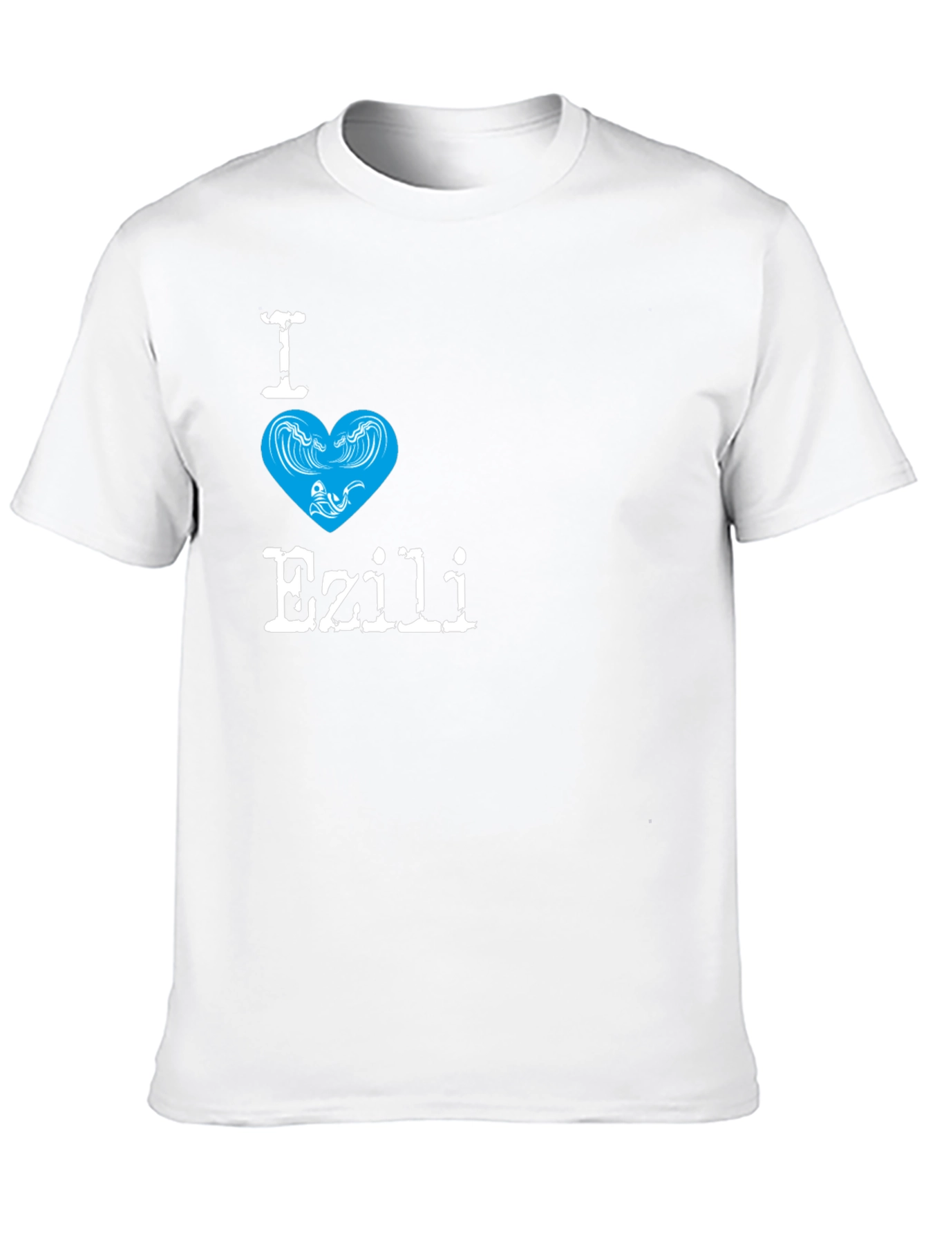 I Love Ezili Black T-Shirt