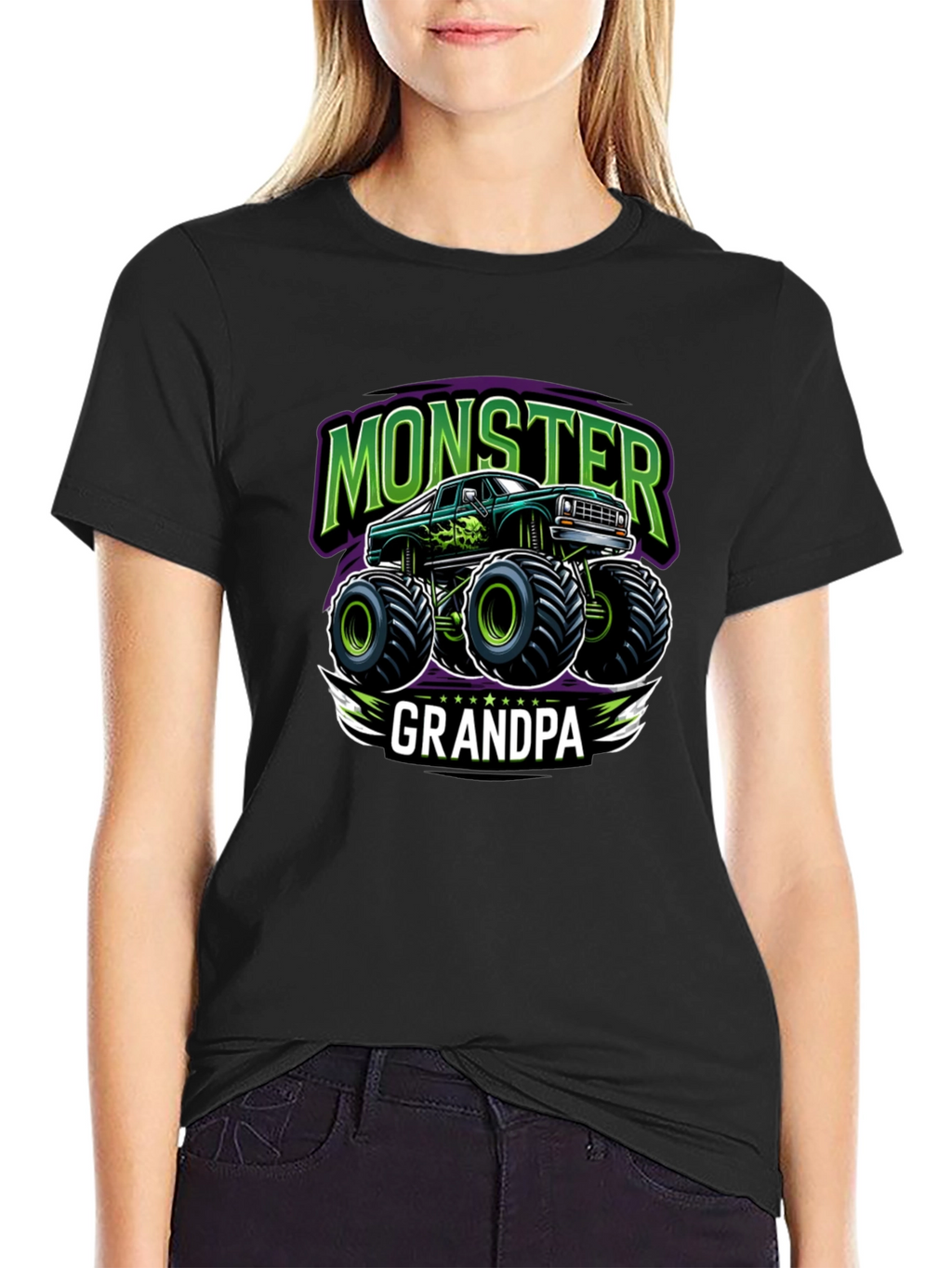 Monster Truck Grandpa T-Shirt