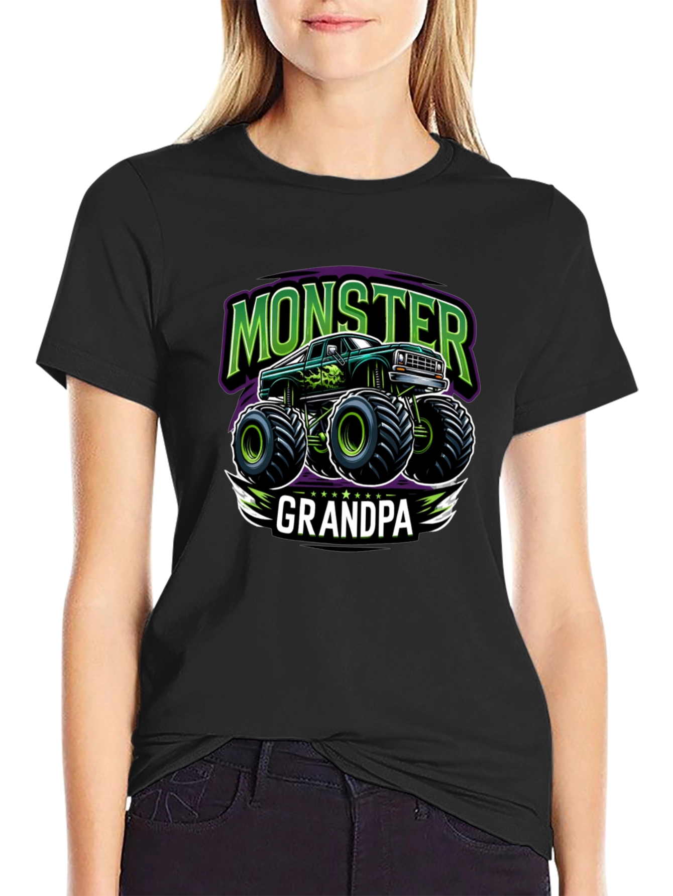 Monster Truck Grandpa T-Shirt