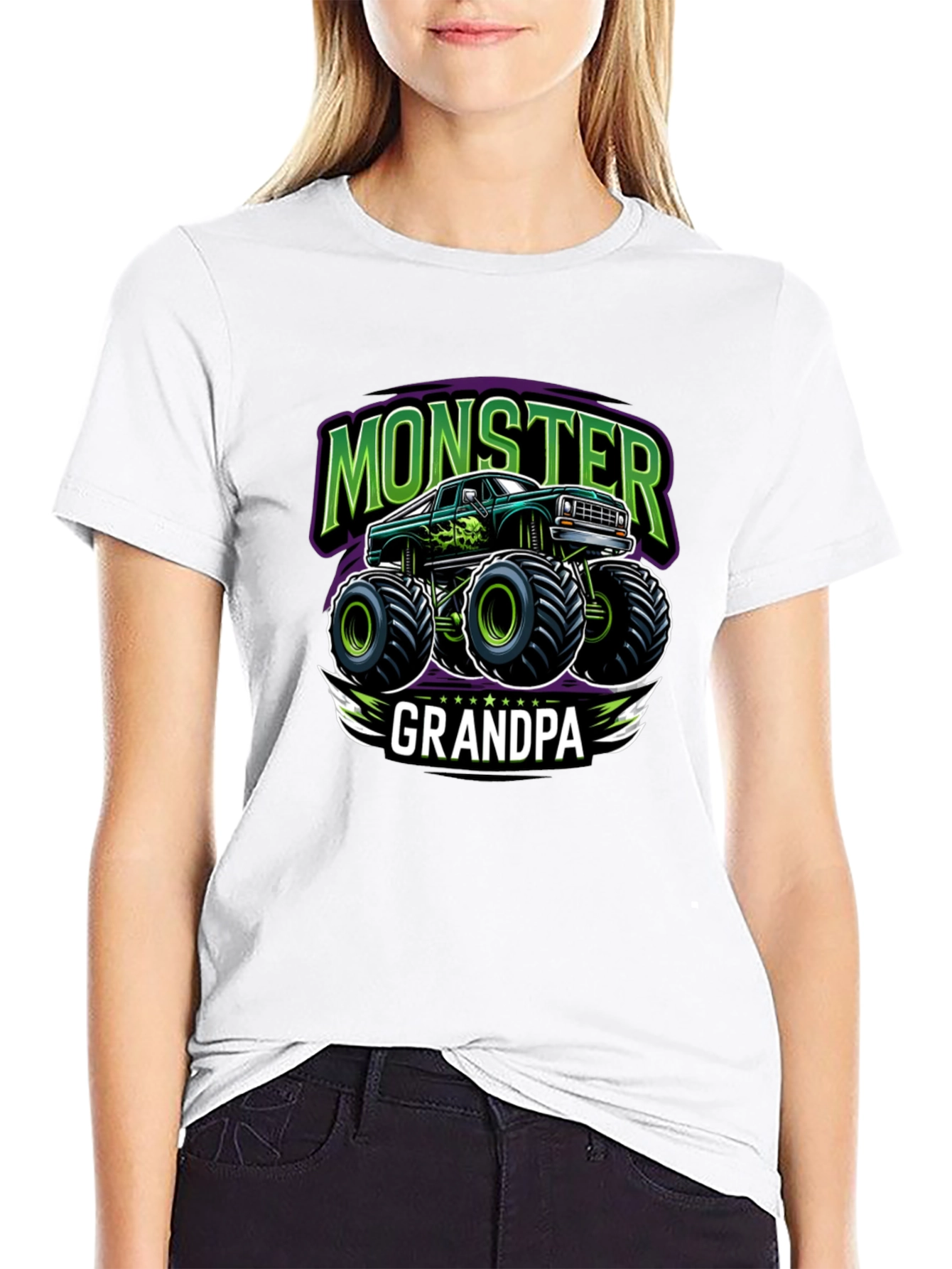 Monster Truck Grandpa T-Shirt