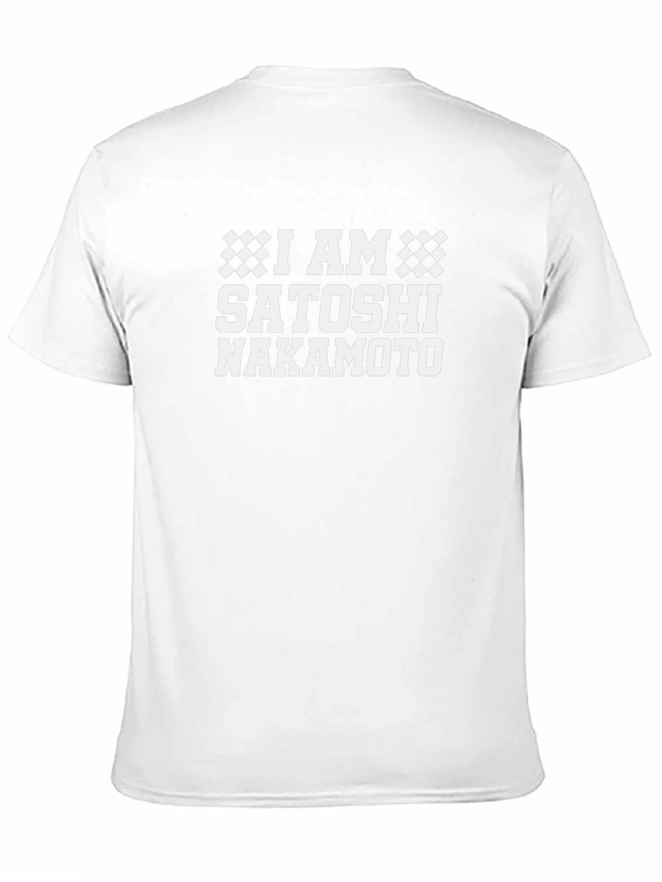 I AM Satoshi Nakamoto T-Shirt - Crypto Bitcoin Tee