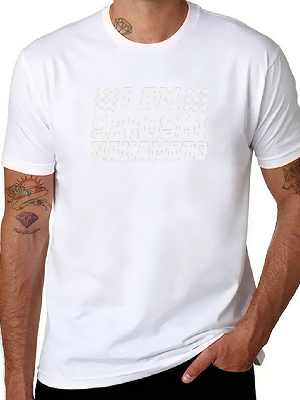 I AM Satoshi Nakamoto T-Shirt - Crypto Bitcoin Tee