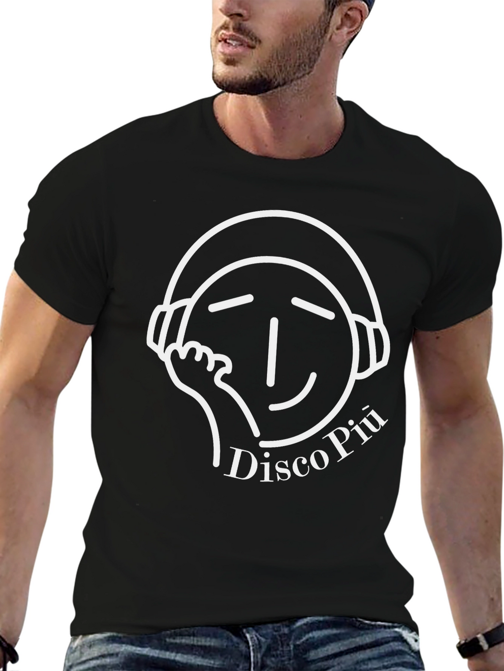 Cool Disco Piu Black T-Shirt