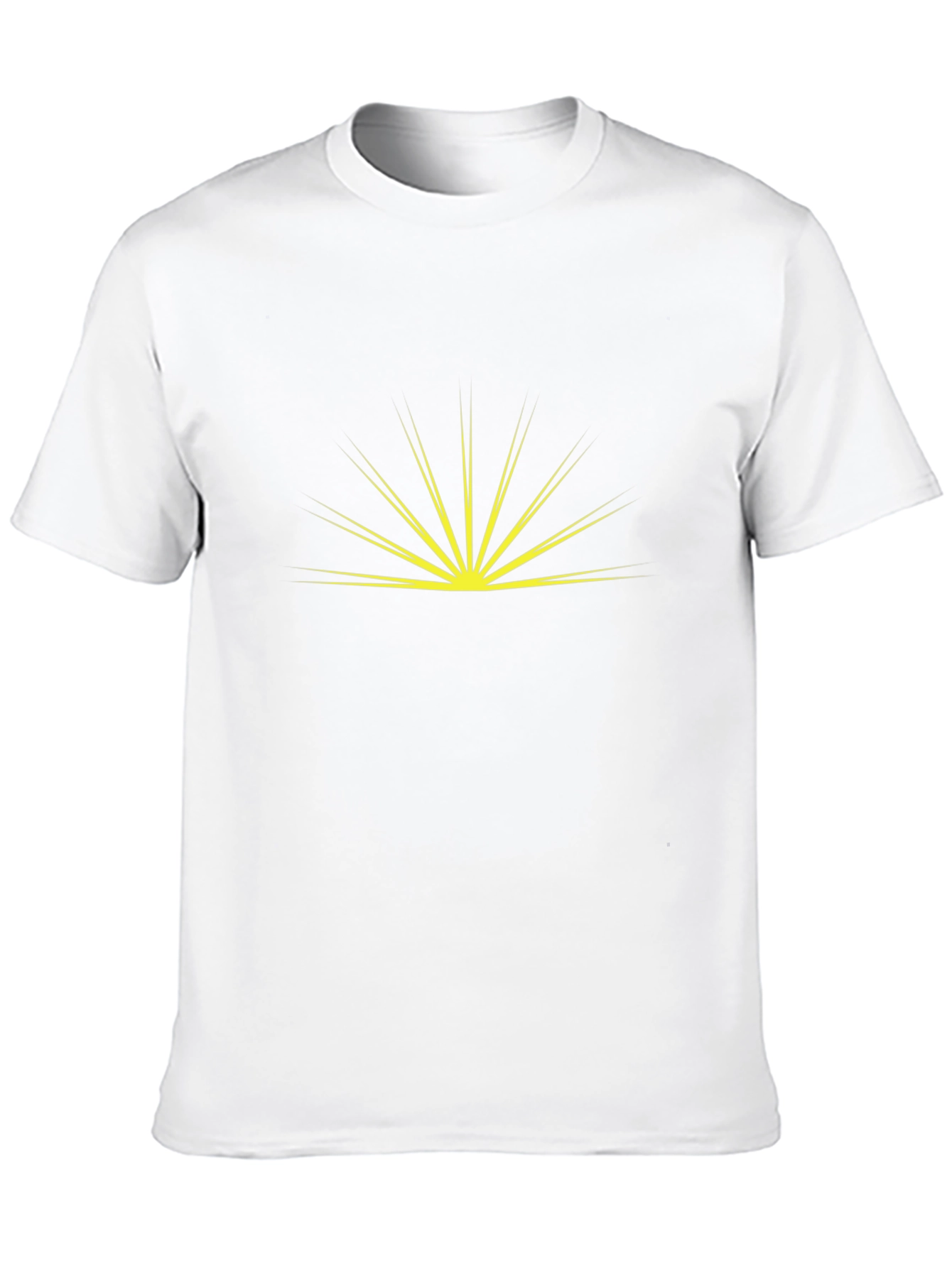 Sunrise Graphic Tee - Black Cotton Blend