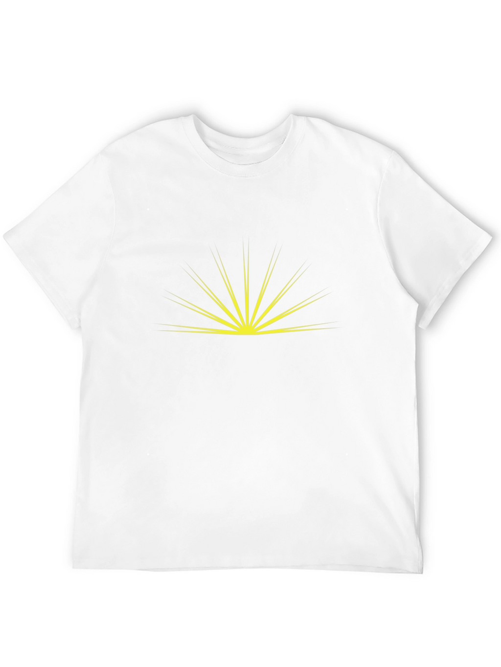 Sunrise Graphic Tee - Black Cotton Blend
