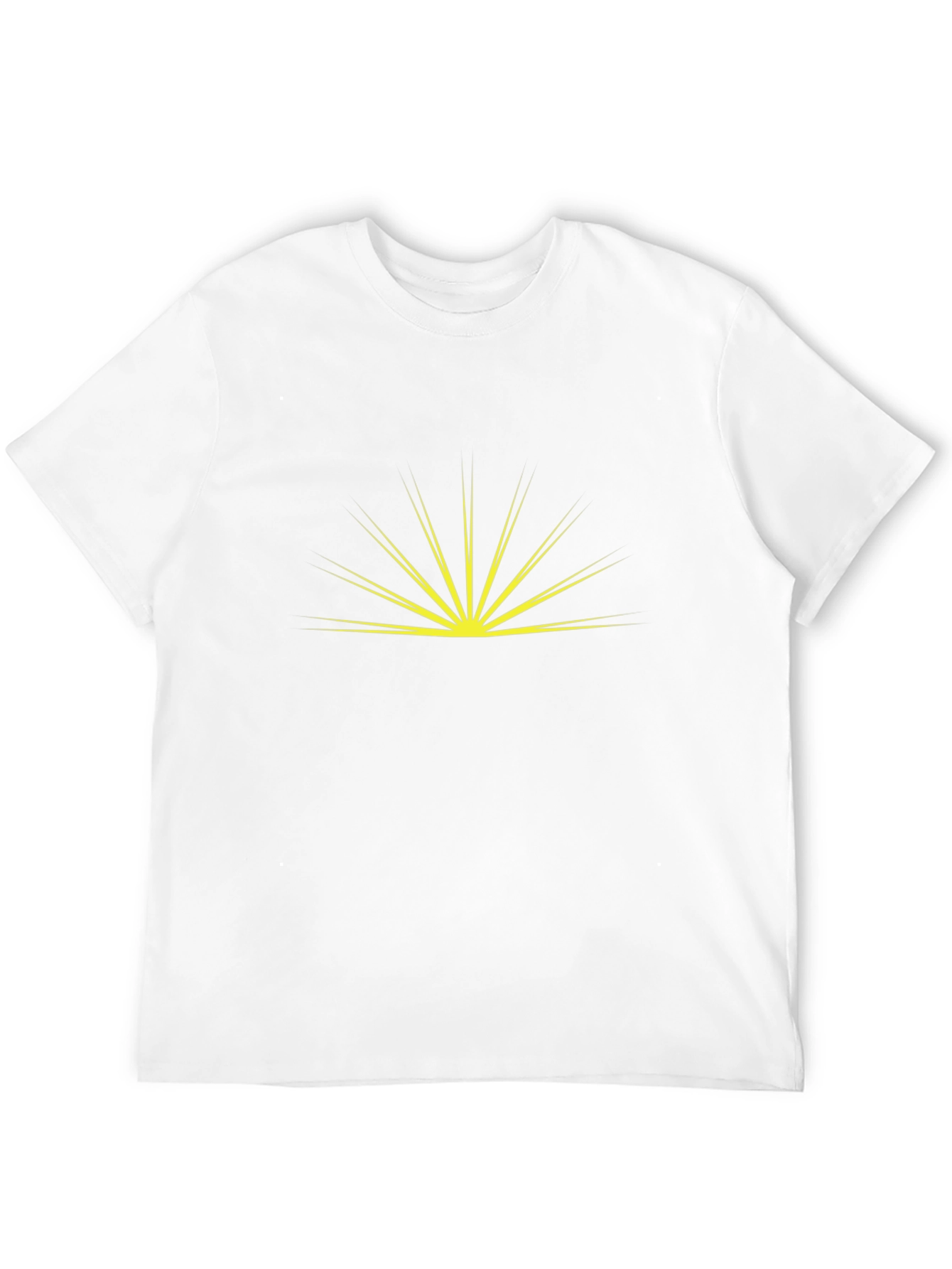 Sunrise Graphic Tee - Black Cotton Blend