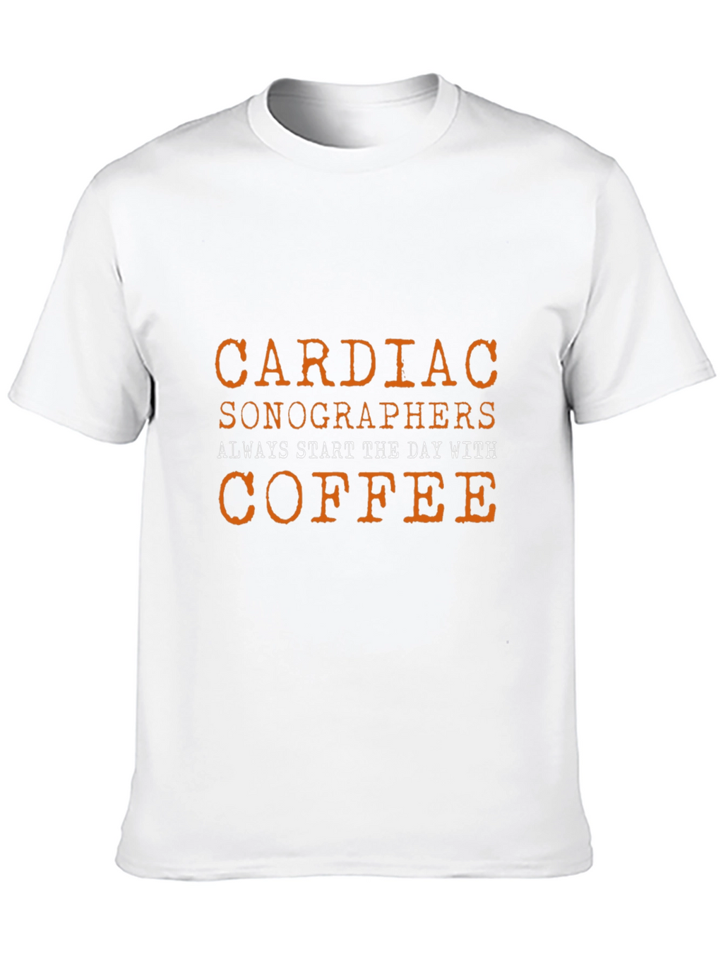 Cardiac Sonographers Coffee T-Shirt