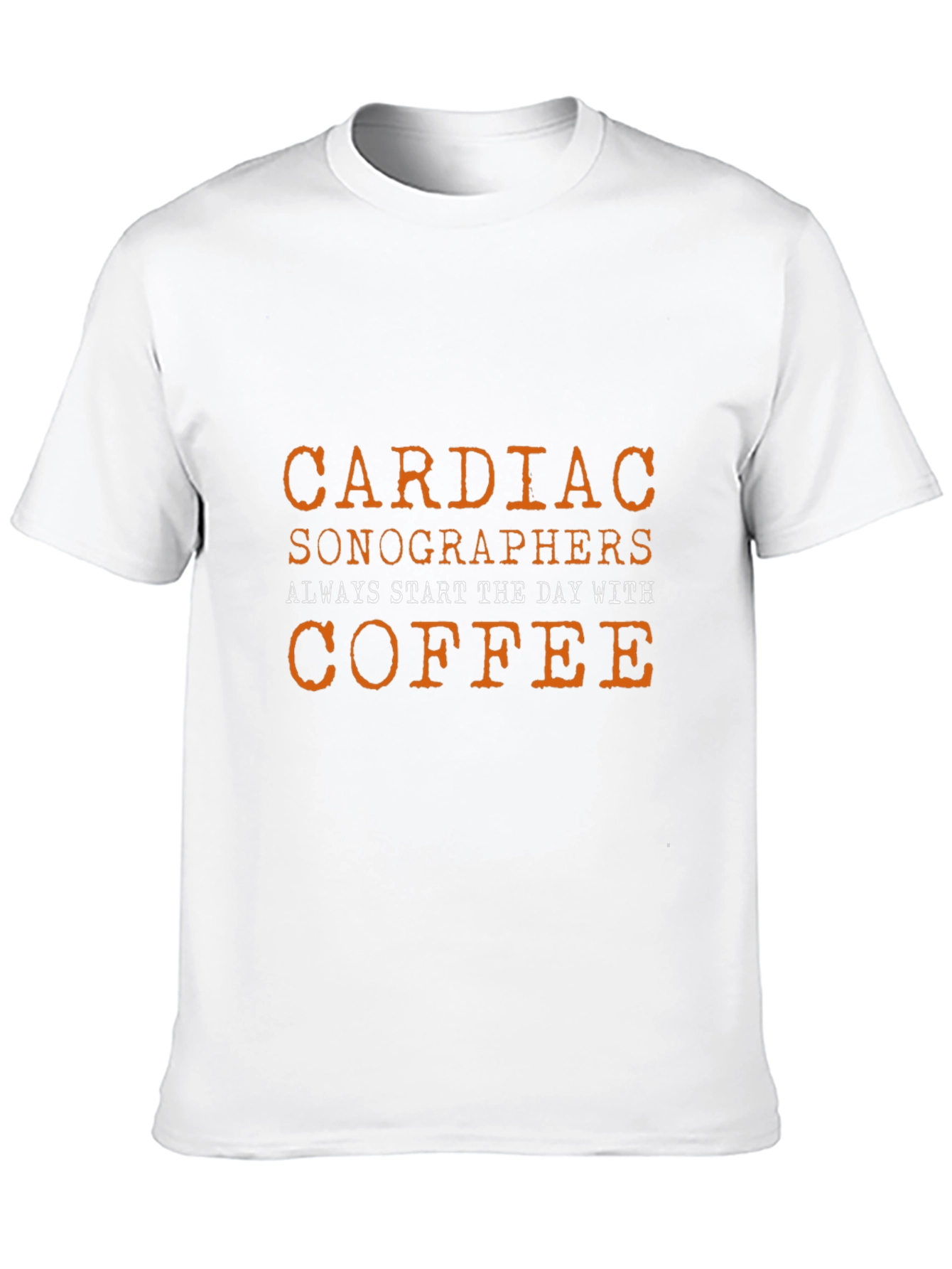 Cardiac Sonographers Coffee T-Shirt