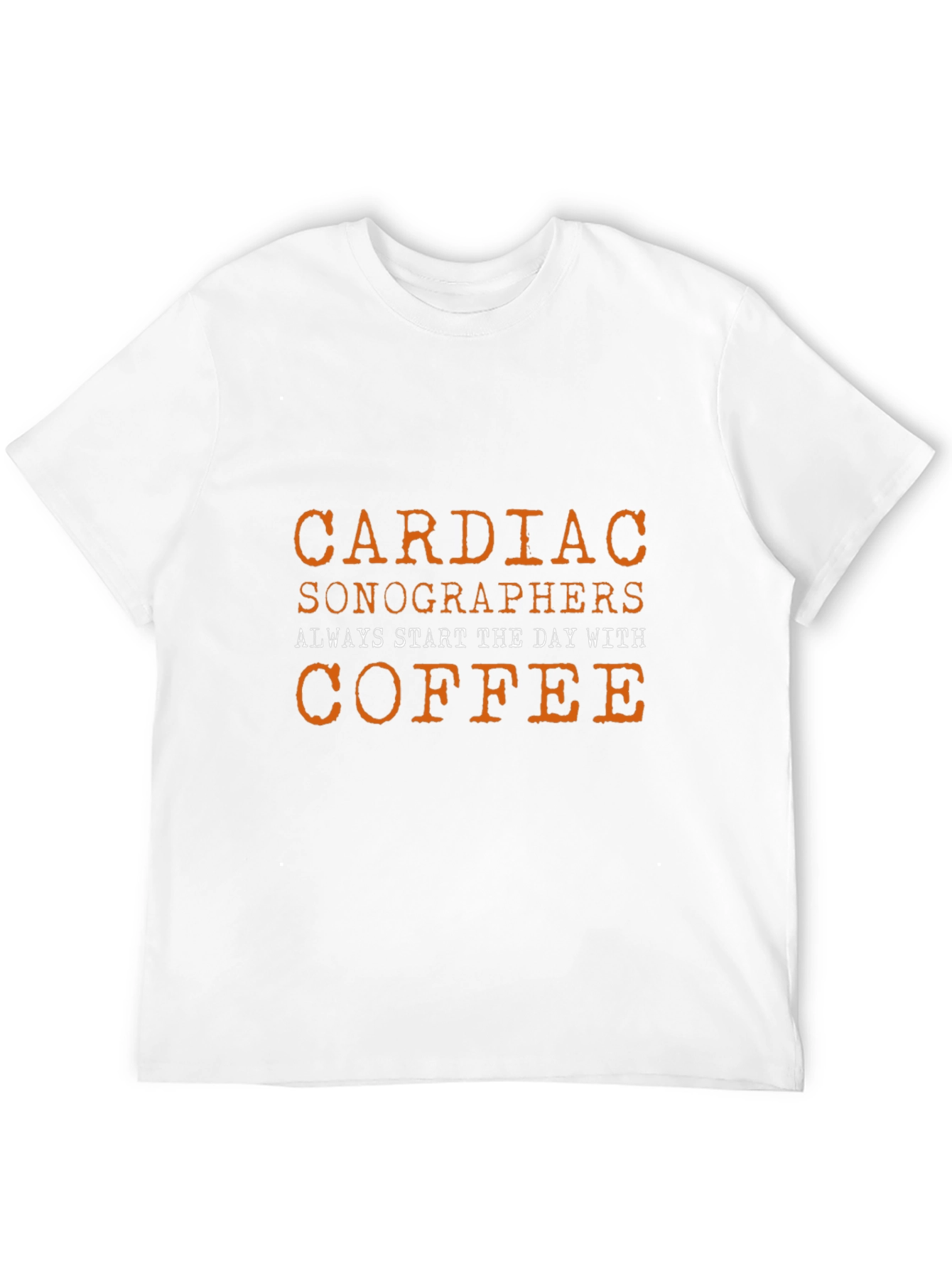 Cardiac Sonographers Coffee T-Shirt