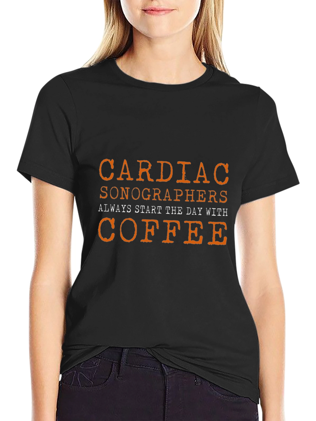 Cardiac Sonographers Coffee T-Shirt
