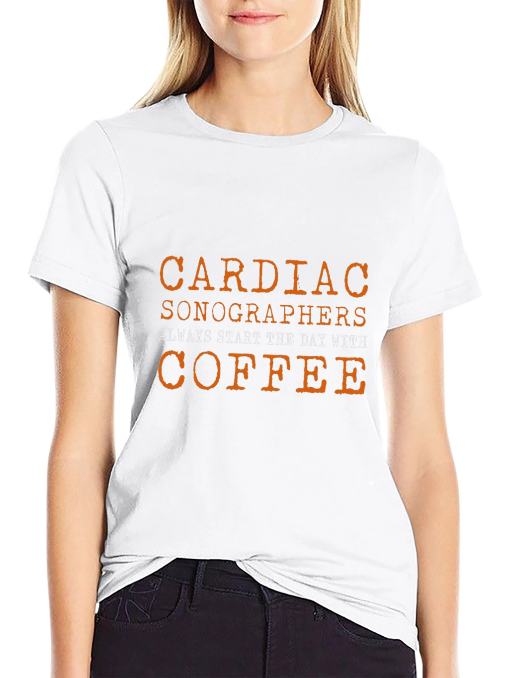 Cardiac Sonographers Coffee T-Shirt