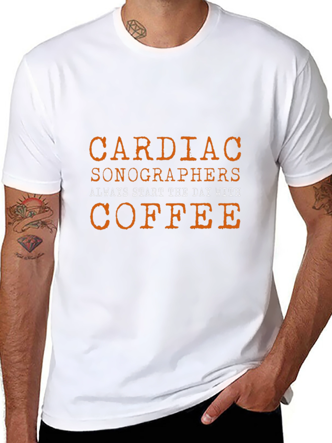 Cardiac Sonographers Coffee T-Shirt