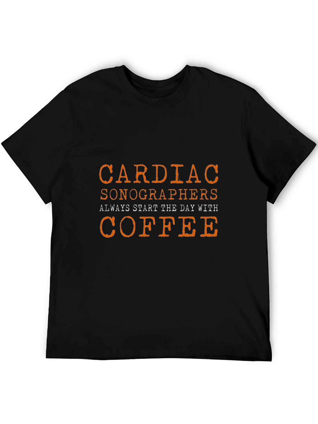 Cardiac Sonographers Coffee T-Shirt