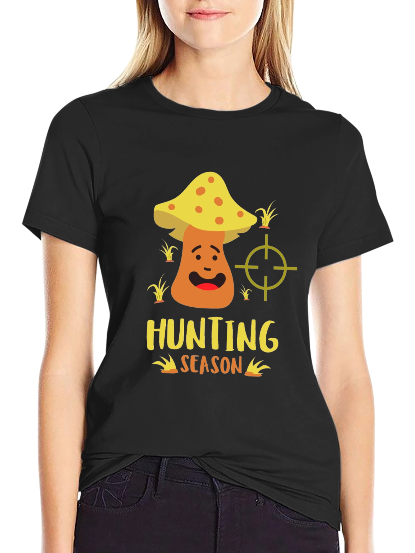 Hunting Season Mushroom Graphic Tee