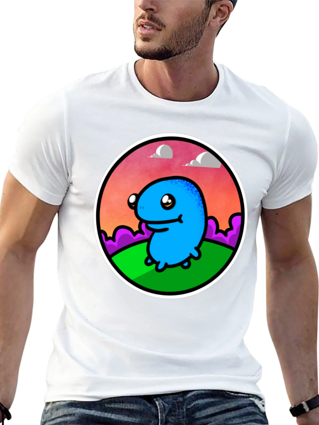 Cartoon Character Graphic Tee